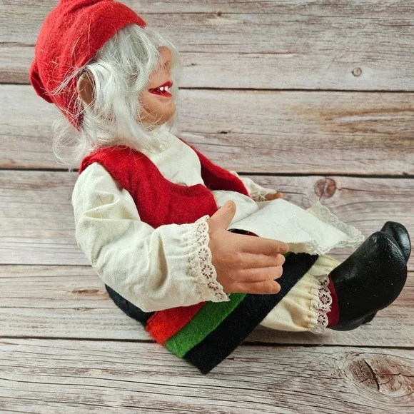 Arnie Hasel Norwegian Nisse National Dress Doll Latex vintage‎ - Picture 3 of 7